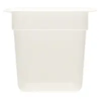 Cambro 66PP-190 - 2.4 qt Sixth-Size Translucent Food Pan (6 per Case) 