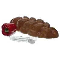 Cambro TG6-135 - 6" Flat Grip Plastic Tongs - Camwear (12 per Case) 