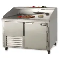 Leader DR48-M - 48" Refrigerated Pizza Dough Retarder Marble Top Table