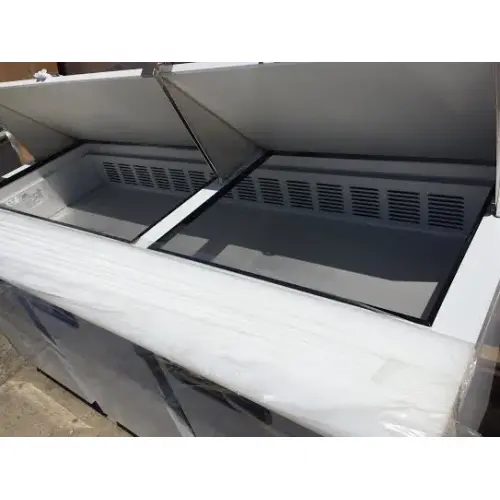 Leader ESLM72 - Three Door 72" Refrigerated Sandwich Prep Table - NSF Certified