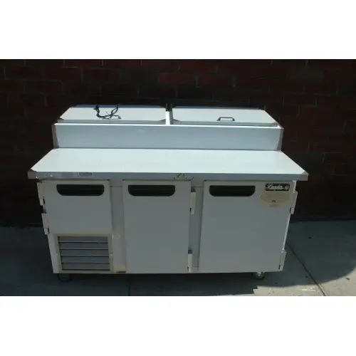 Leader ESPT60 - Three Door 60" Pizza Prep Table - NSF Certified