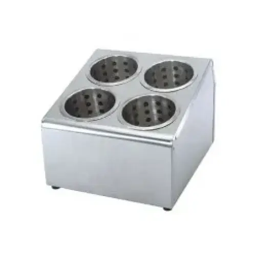 Update International FCH-4 - 8" x 11.75" x 10" - Flatware Cylinder Holder 