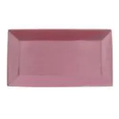 C.A.C. China KC-13-PLM - Color Arts Platter - (1 Dozen per Case)