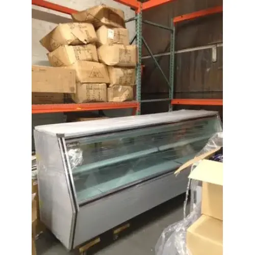 Leader CDL96M - 96" Refrigerated Raw Meat Display Case - Single Duty