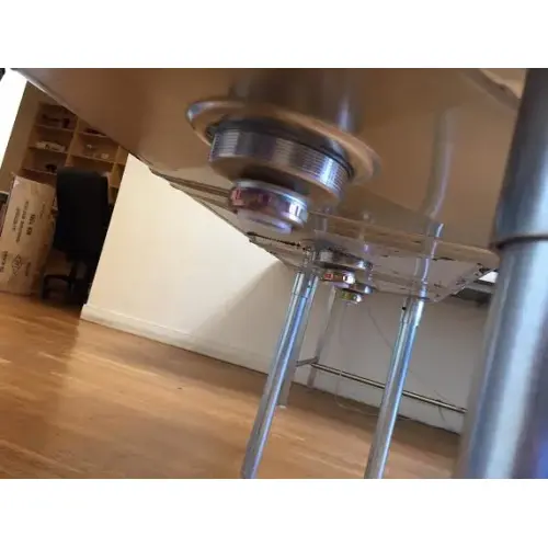 Universal LJ1216-3L - 51" Three Compartment Sink W/ Left Drainboard