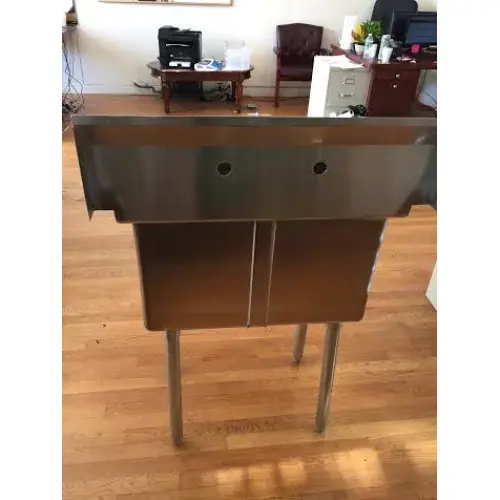 Universal LJ1416-2 - 33" Two Compartment Sink - NSF Certified