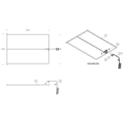 Belshaw Adamatic 718LG-1541 - Submerger for 718LG Fryer 
