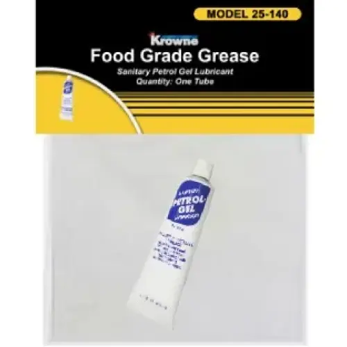 Krowne P25-140 - Petrol-Gel Food Grade Grease Packed in Plastic Bag with Header - Case of 3