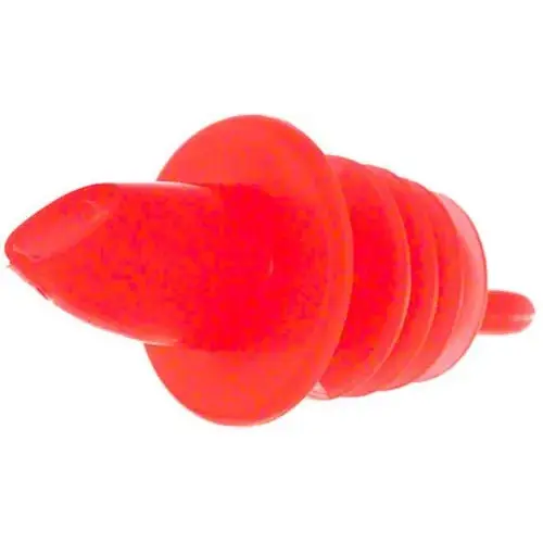 Update International POR-RD Plastic Free-Flow Speed Pourer 1.25" x 2.75" x  1.25"