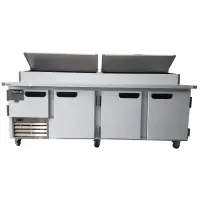 Leader PT96 - 96" Pizza Prep Table