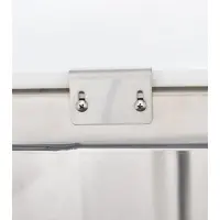 Universal UPPT92 92&rdquo; Three Door Pizza Prep Table Refrigerator