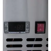 Universal UPPT92 92&rdquo; Three Door Pizza Prep Table Refrigerator