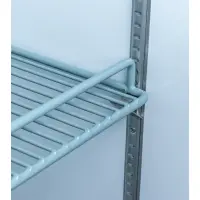 Universal USD54 54" Two Stainless Steel Solid Door Reach in Refrigerator - 47 Cu. Ft.