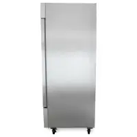 Universal USD54 54" Two Stainless Steel Solid Door Reach in Refrigerator - 47 Cu. Ft.