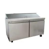 Universal USPTR60 60&rdquo; Sandwich / Salad Prep Refrigerator