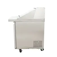 Universal USPT28 28&rdquo; Mega Top One Door Sandwich Prep Table Refrigerator