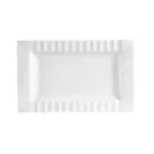 C.A.C. China QE-13 - Queensquare Platter 12" - (1 Dozen per Case)