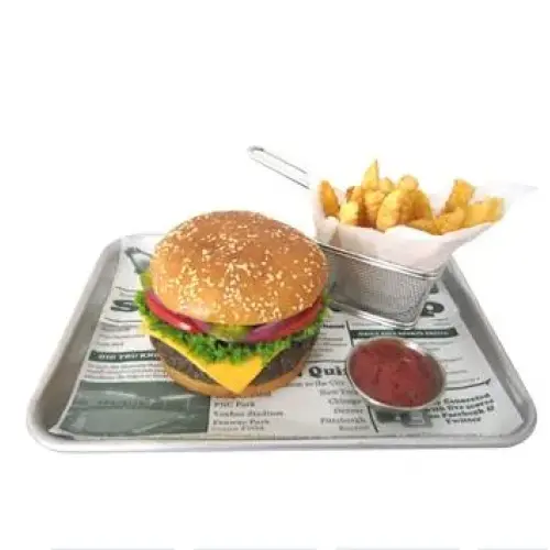 GET Enterprises - 4-77800 - 9" x 13" Aluminum Tray