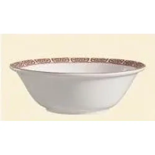 C.A.C. China 105-94 - Red Gate Noodle Bowl 9" - (1 Dozen per Case)