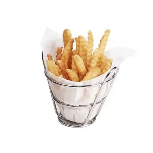 GET Enterprises - 4-22778 - 4 1/2" x 3" Chrome Appetizer Bucket Basket
