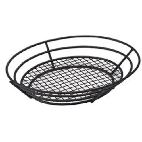 GET Enterprises - 4-38848 - 12" Powder-coated Basket w/ Grid Base