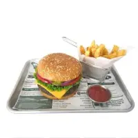 GET Enterprises - 4-77800 - 9" x 13" Aluminum Tray