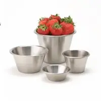 Clipper Mill - 4-84100 - Mini 2 oz. Stainless Steel Condiment Cup