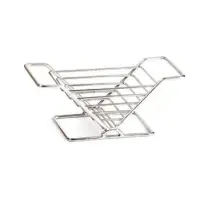 GET Enterprises - 4-82021 - Medium Stainless V Shape Serving Basket