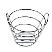 GET Enterprises - 4-22782 - 6" x 4" Chrome Bucket Basket