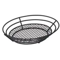 GET Enterprises - 4-38848 - 12" Powder-coated Basket w/ Grid Base