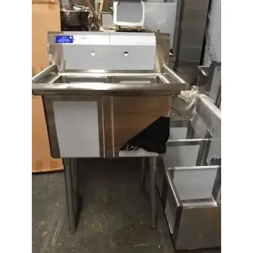 Universal SK1424-2 - Two Compartment Utility Sink - 27"