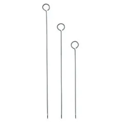 Update International SKWO-12 - 12" x 0.25" x 0.75" - Oval Stainless Steel Skewers  