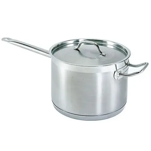 Update International SSP-2 - 6.79" x 4" x 14.29" - Stainless Steel Sauce Pan with Cover   