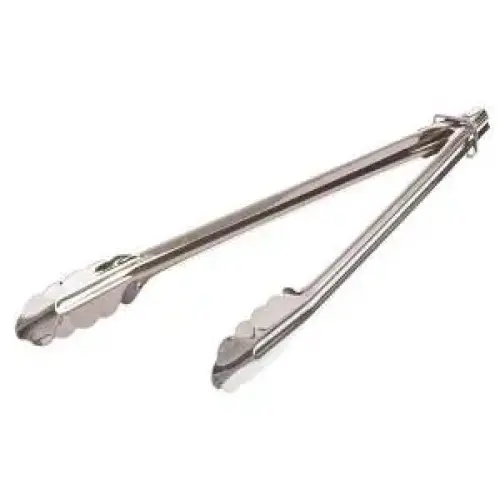 Update International ST-16 - 16" x 5.5" x 0.81" - Stainless Steel Spring Tongs  
