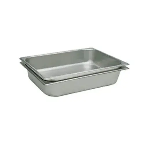 Update International STP-504 - 10.3" x 4" x 12.75" - Half Size Steam Table Pan  