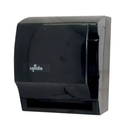 Update International TD-1114L - 10.63" x 13.75" x 19.5" - Plastic Paper Roll Square Towel Dispenser   