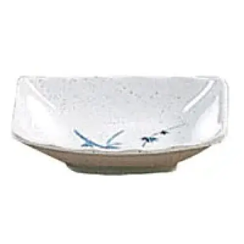 Thunder Group Sauce Dish - Blue Bamboo Collection 3-1/2" x 2-3/8" (24 per Case) [0001BB]