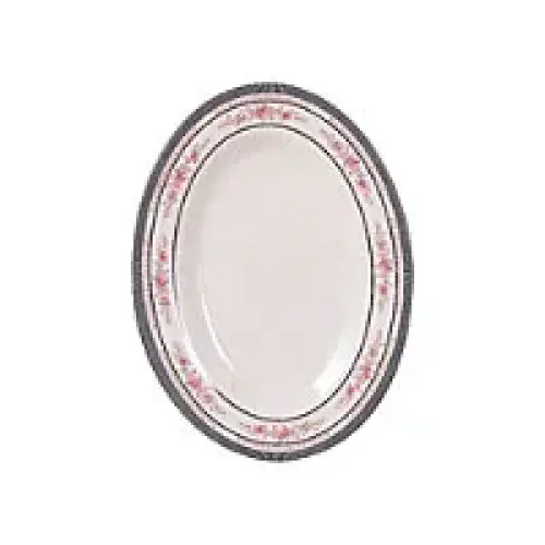 Thunder Group Oval Platter - Rose Collection 12" (12 per Case) [2012AR]