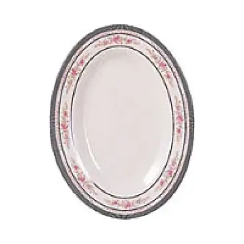 Thunder Group Oval Platter - Rose Collection 14" (12 per Case) [2014AR]