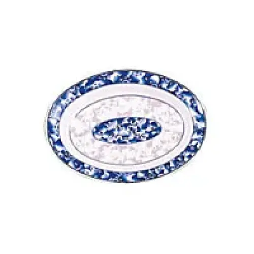 Thunder Group Deep Oval Platter - Blue Dragon Collection 10" (12 per Case) [2110DL]