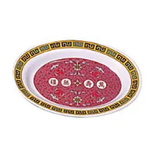 Thunder Group Deep Oval Platter - Longevity Collection 13" (12 per Case) [2113TR]