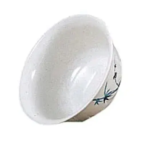 Thunder Group Curved Noodle Bowl - Blue Bamboo Collection 32 oz (12 per Case) [5275BB]