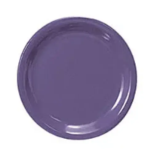 Thunder Group Narrow Rim Round Plate - Purple - 9"  (12 per Case) [CR109BU]