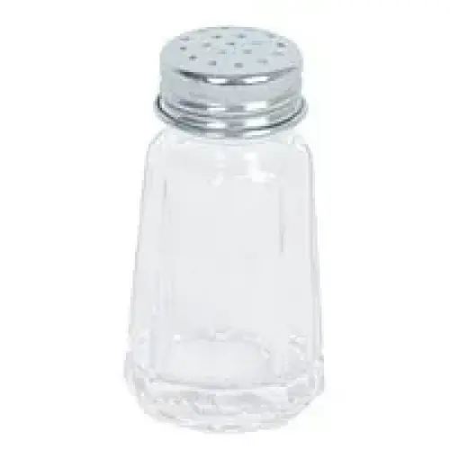 Thunder Group Slotted Chrome Paneled Shaker 1 oz (24 per Case) [GLTWPS001]