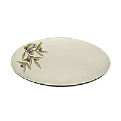 Thunder Group Round Dinner Plate - Laurel - 16" (6 per Case) [LC016GR]