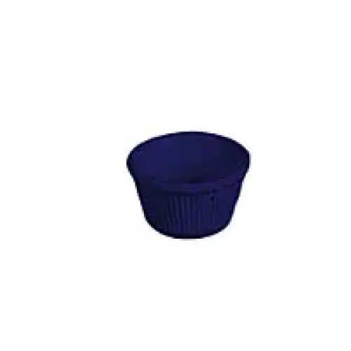 Thunder Group Cobalt Blue Fluted Ramekin 1.5 oz (24 per Case) [ML507CB]