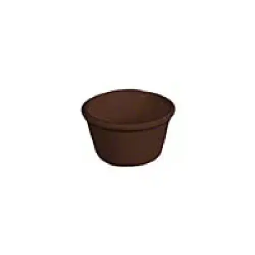 Thunder Group Chocolate Smooth Ramekin 2 oz (48 per Case) [ML535C]