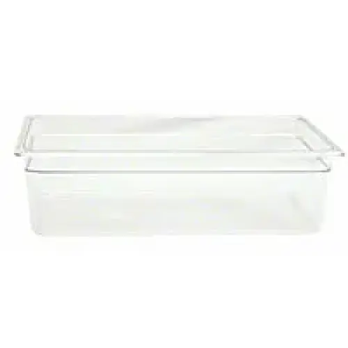 Thunder Group Full-Size Polycarbonate Solid Food Pans 6" (6 per Case) [PLPA8006]