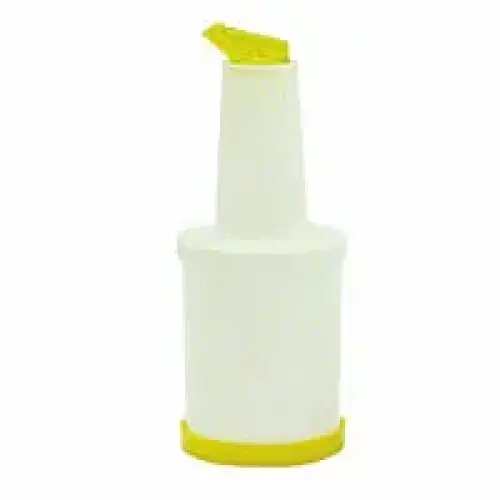 Thunder Group Yellow Plastic Cocktail Container 2 Qt. [PLSNP02Y]