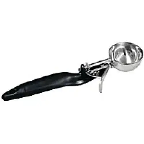 Thunder Group Black Ice Cream Disher w/ Lever [SLDS030L]
